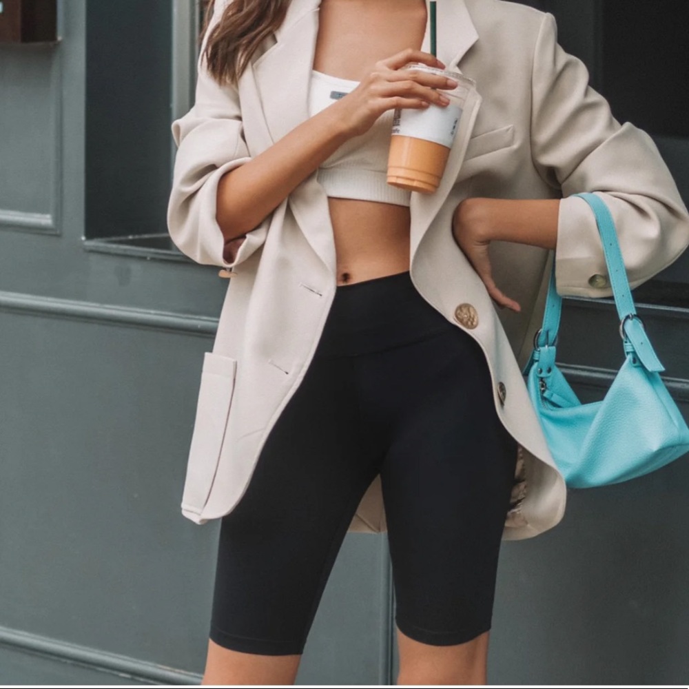 Black Women's Bike Shorts